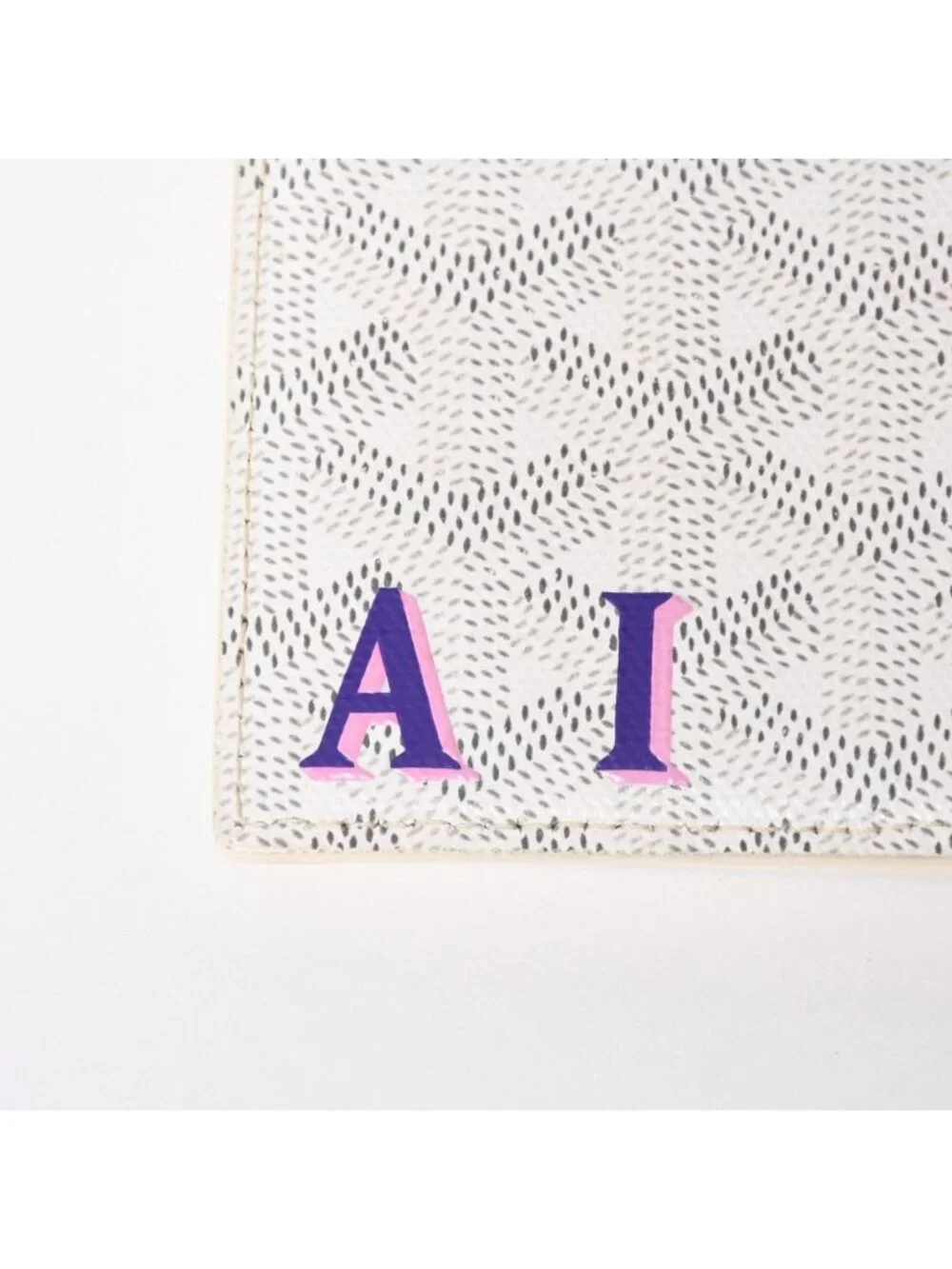 Goyard Victoire Wallet Bifold Leather White